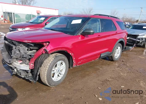 2020 Ford Explorer Xlt from USA, damaged, VIN 1FMSK8DH4LGC78179